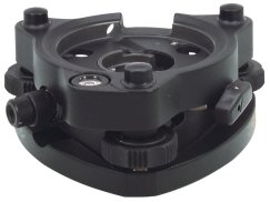 (image for) SitePro Precision Tribrach, with Optical Plummet Black