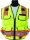 (image for) SECO 8265 ANSI/ISEA Class 2 DOT Safety Vest Fluorescent Yellow