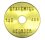 (image for) 1 1/4" Brass Disc - Stamped Straight Text 1/16" Thick