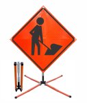 (image for) UniFlex Sign Stand For Roll-Up Signs