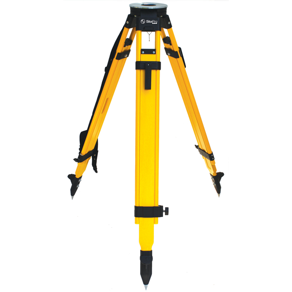 SitePro 01-WDF20-DCB Heavy Duty Wood/Fiberglass Tripod - Click Image to Close