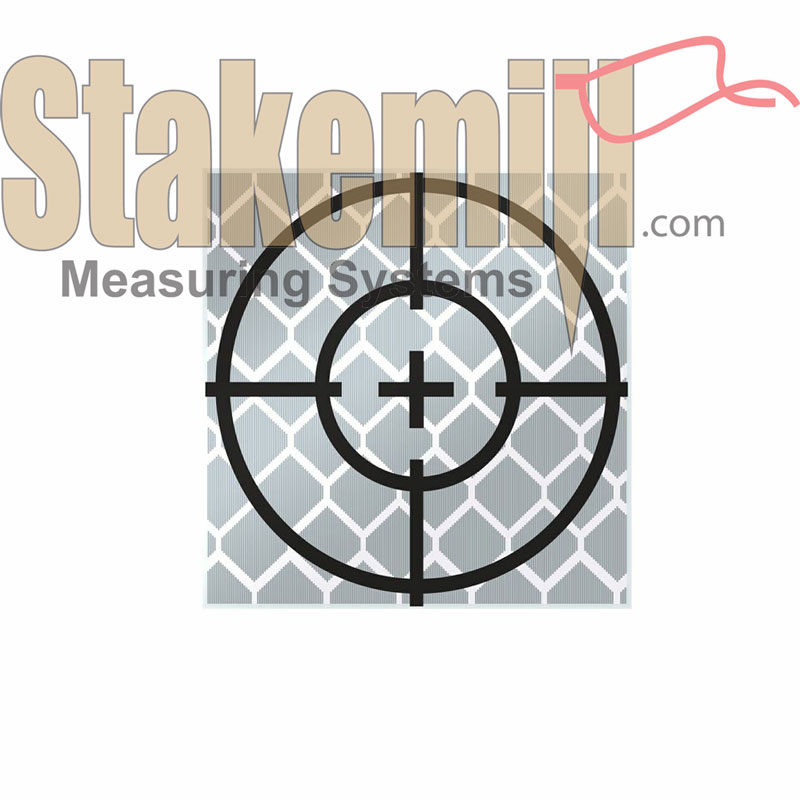 20MM Reflective Retro Target - Stick On (set 10) - Click Image to Close