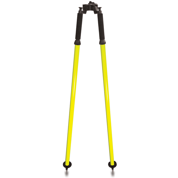 SitePro Aluminum Telescoping Pole BiPod Yellow