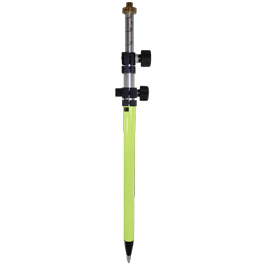 SitePro 5' Hi-Vis Aluminum Mini Prism Pole 07-4705-TMA-FY