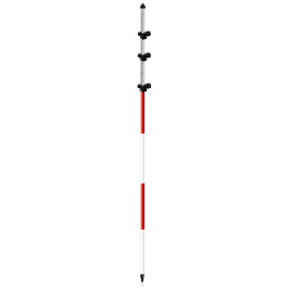 SitePro 15' Aluminum Twist Lock Prism Pole 07-4715-TMA - Click Image to Close