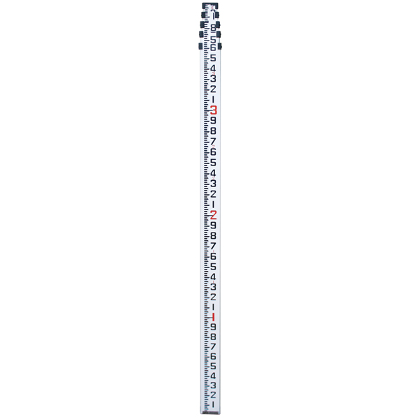 SitePro 13ft 10ths Alum Litewght Leveling Rod Compact 11-813L-T