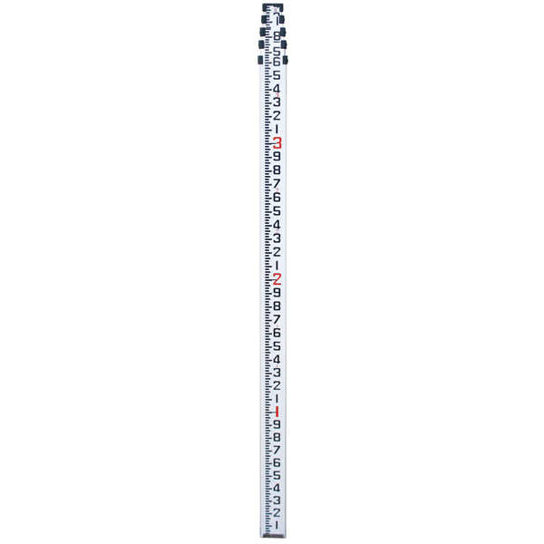 SitePro 13ft 10ths Alum Litewght Leveling Rod Compact 11-813L-T - Click Image to Close