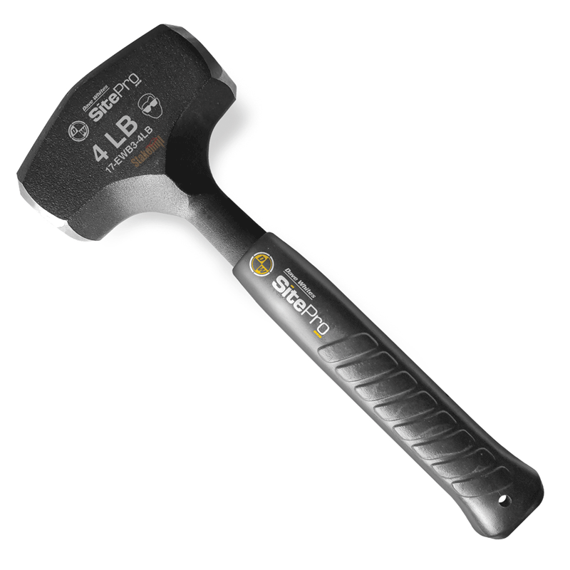 SitePro 4 Pound Drilling Club Hammer All Metal