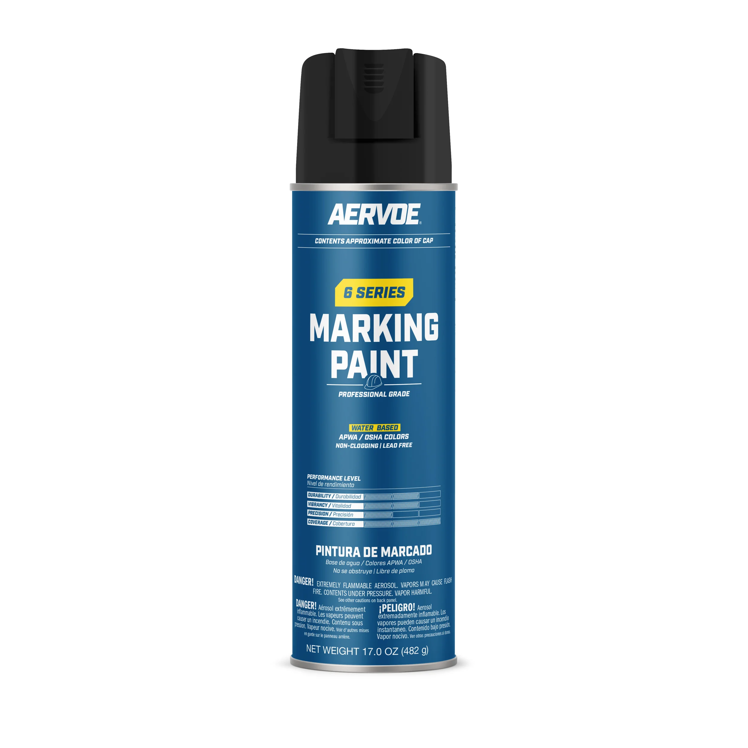 (image for) Seymour/AERVOE 6 Series Black Inverted Marking Paint 20oz(Case)