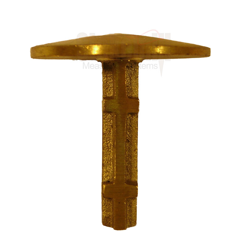 2 Inch Brass Survey Marker Dome Top 19-705 - Click Image to Close