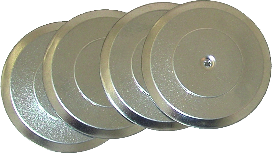 2-1/4 Inch Flat Shiner Tins 813430