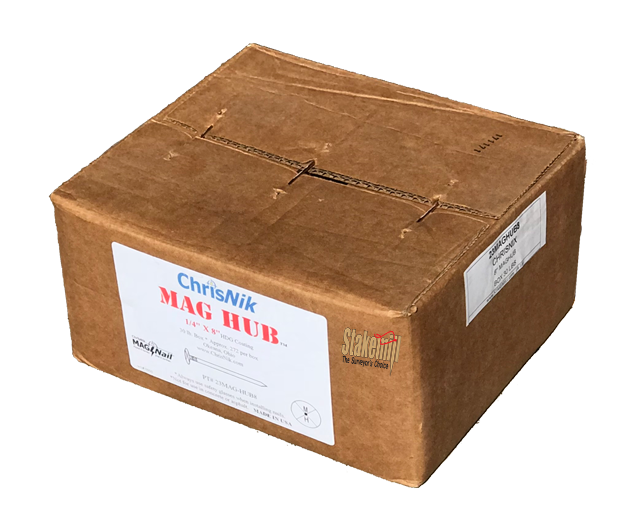 Mag Hub 8 Inch x 1/4 Inch 30 Pound Box