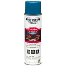 Rustoleum M1400 Inverted Waterbase Paint - CAUTION BLUE