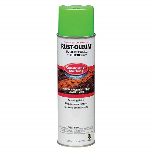 Rustoleum M1400 Inverted Waterbase Paint - FLO GREEN - Click Image to Close