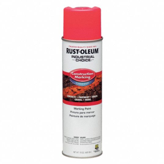 Rustoleum M1400 Inverted Water Based Paint - FLO PINK - Click Image to Close