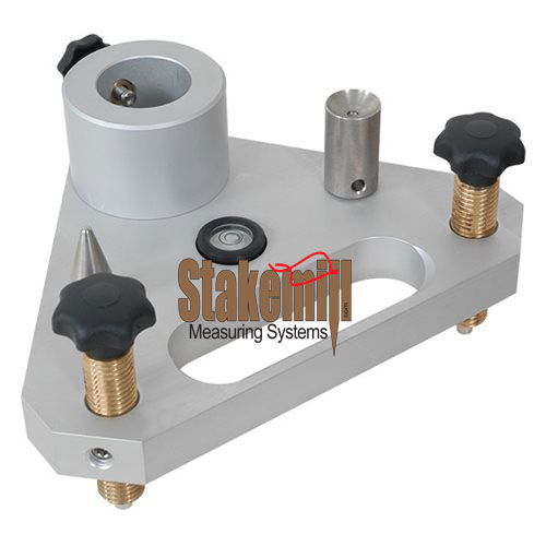 SECO 90 mm HT Bottom Plate Prism Stake Base SECO 90 mm HT Bottom Plate Prism Stake Base