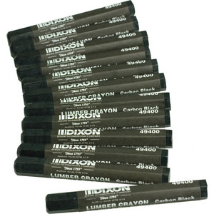 Dixon Ticonderoga Black Lumber Crayons (box 12) 49400 Dixon Ticonderoga Black Lumber Crayons (box 12) 49400