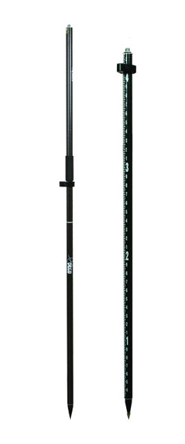 SECO 2-M Carbon Fiber Rover Rod Two Piece w/ Cable Slots - Click Image to Close