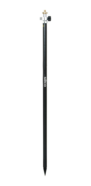 SECO Carbon Fiber TLV Adj Tip Dual Grad Prism Pole 8.5 ft - Click Image to Close