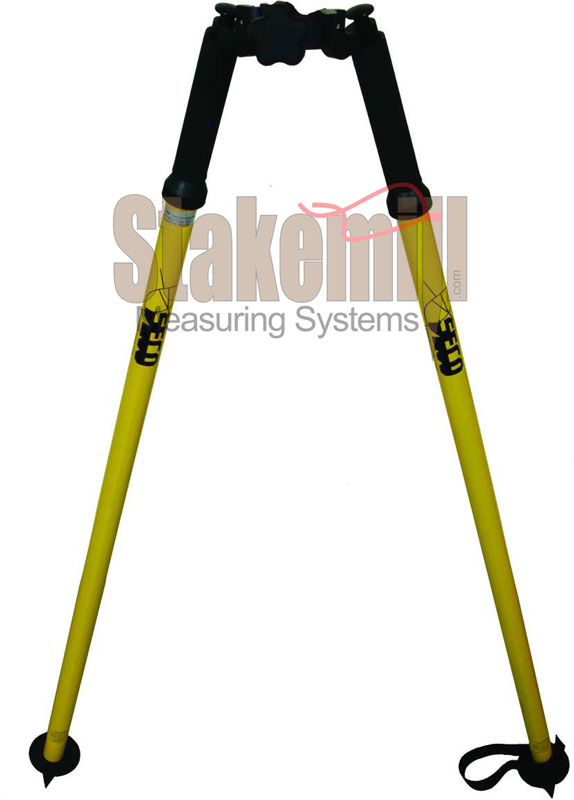 SECO Thumb-Release Prism Pole Bipod 5217-40 Yellow - Click Image to Close