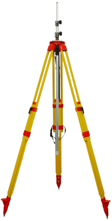 SECO Wood Fiberglass Tripod With Antenna Mast 5300-11