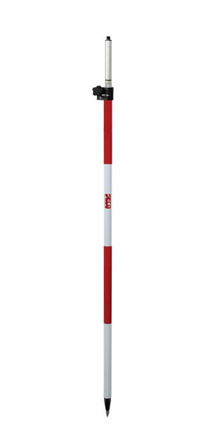 SECO 2.6 m Telescoping TLV Pole w/Fine Metric Grad - 0 mm HT - Click Image to Close