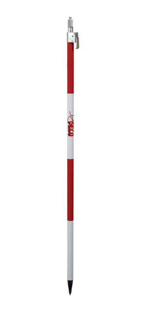 SECO Prism Poles with QLV Lock Fixed Tip 8 Ft