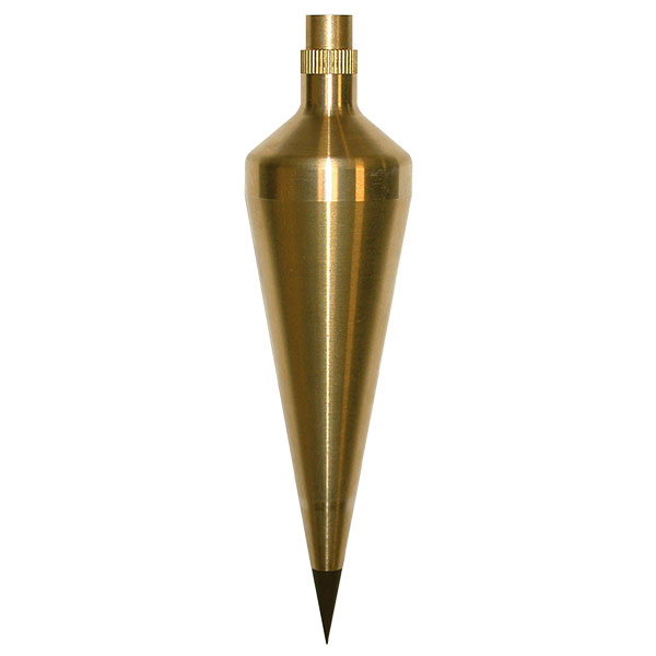 12 oz Brass Plumb Bob 6000-012 (340g) 11-550 - Click Image to Close