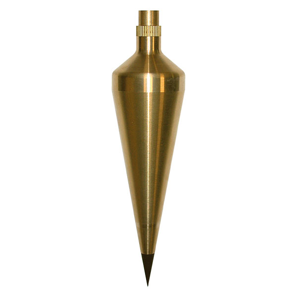 14 oz Brass Plumb Bob 6000-014 (397g) 11-551 - Click Image to Close