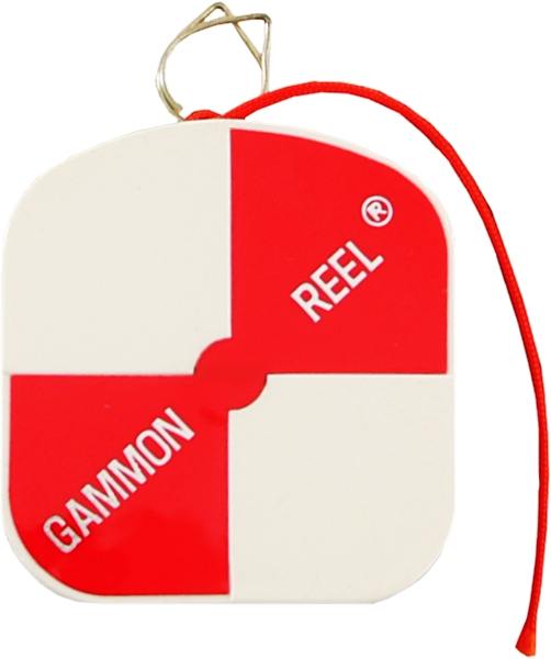 Gammon Reel 12ft White & Orange 15-729