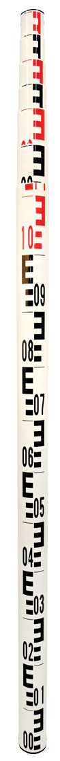 SECO Fiberglass 25 ft SK Leveling Rods Series — Metric (E-Type) - Click Image to Close