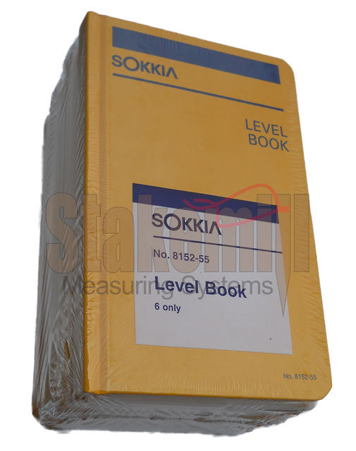 Sokkia Level Field Book 815255 6 PACK - Click Image to Close