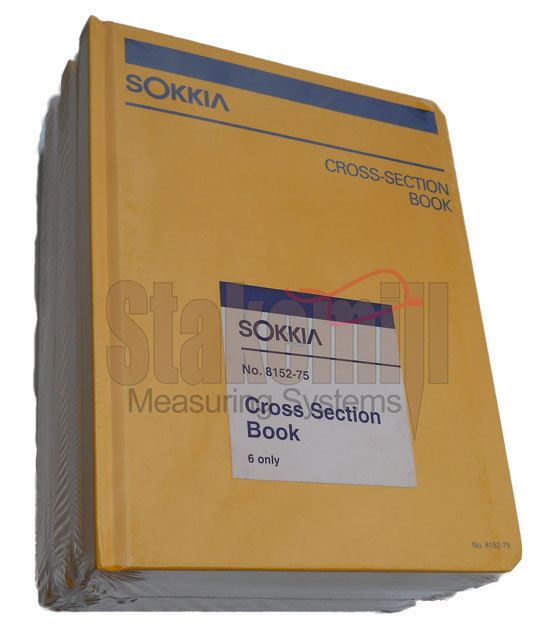 Sokkia Cross Section Field Book 815275 6 PACK - Click Image to Close