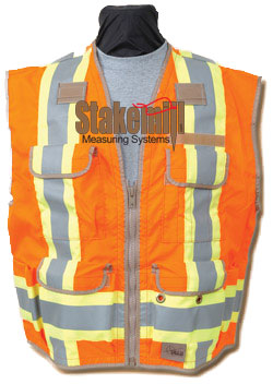 SECO 8260 US & Canadian Class 2 Standard Safety Vest Flo Orange - Click Image to Close