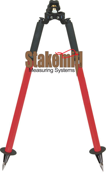 GeoMax Mini Prism Pole Bipod RED, Thumb-Release GeoMax Mini Prism Pole Bipod RED, Thumb-Release