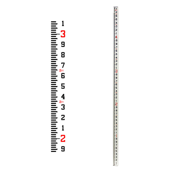 CR Series F/G Leveling Rods CR 13 Tenths 92021 - Click Image to Close