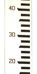 Stream Gauge 4 Inch Wide 1.22-2.44 (Metric)