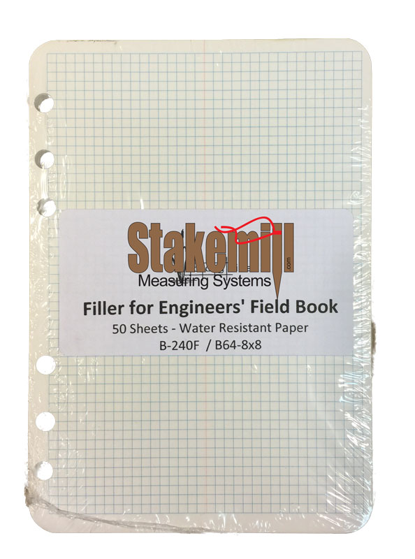 8x8 Mining Transit Filler Paper Universal Punch 50 pages - Click Image to Close