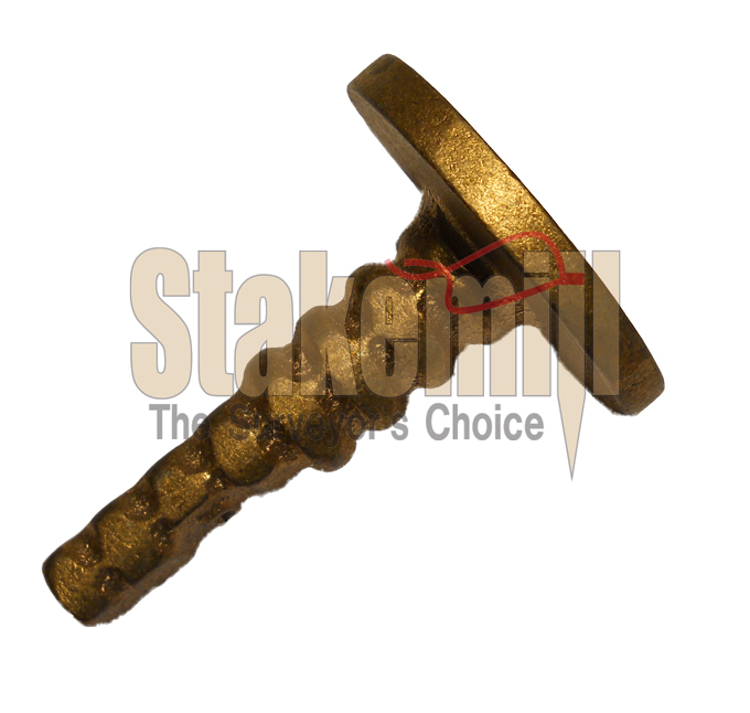 1-1/2 Inch Flat Top PRM Brass Benchmark