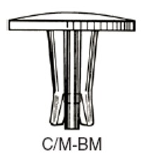 3-1/4 Inch Dome PRM Aluminum Benchmark Stamped
