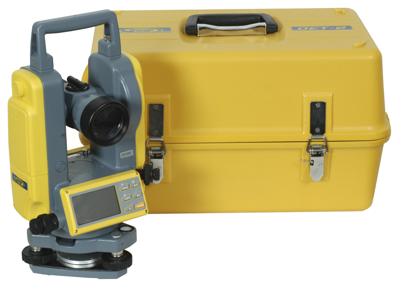 Spectra Precision DET-2 Construction Theodolite 2 Second - Click Image to Close