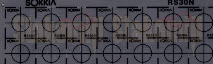 Sokkia Reflective Sheet Targets RS30N 30x30mm 49/Sheet