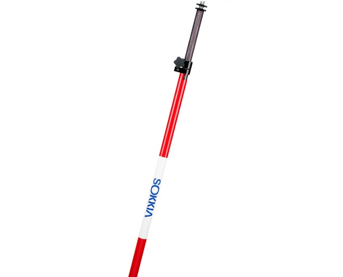 Sokkia 8.5 Foot Pro Aluminum Prism Pole 808200 - Click Image to Close