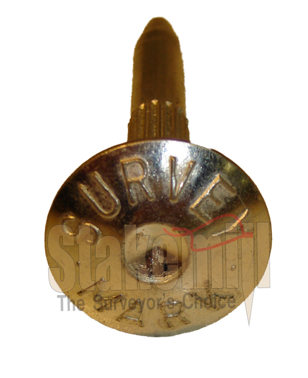 SSMRN-75 Steel Survey Mark Ribbed Nail