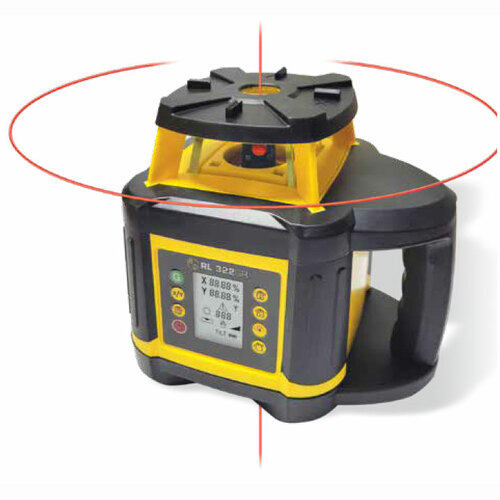 Site-Pro RL322GR Dual Dial-in Rotary Laser - Click Image to Close