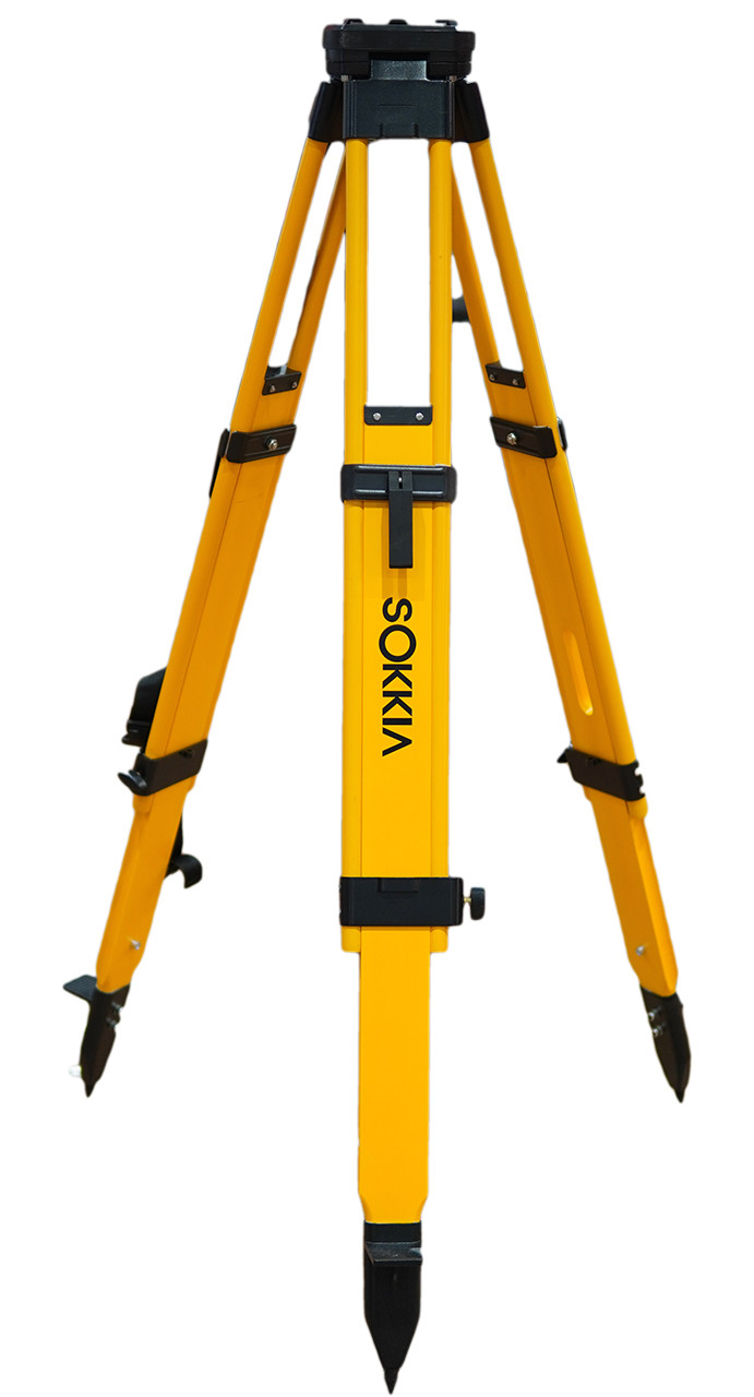 Sokkia HD Wood Large Head Tripod Dual Locks 7242-52