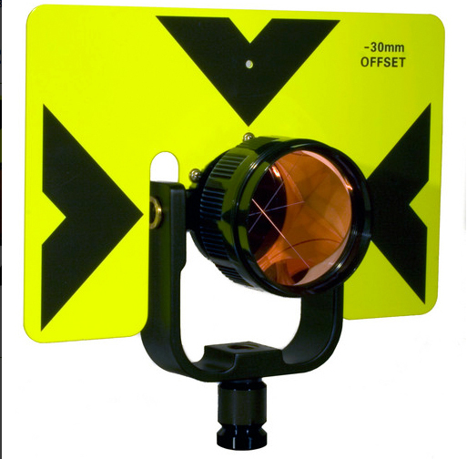 Tilting Prism Assembly with 6 x 9 in. Target, Florescent Yellow Tilting Prism Assembly with 6 x 9 in. Target, Florescent Yellow