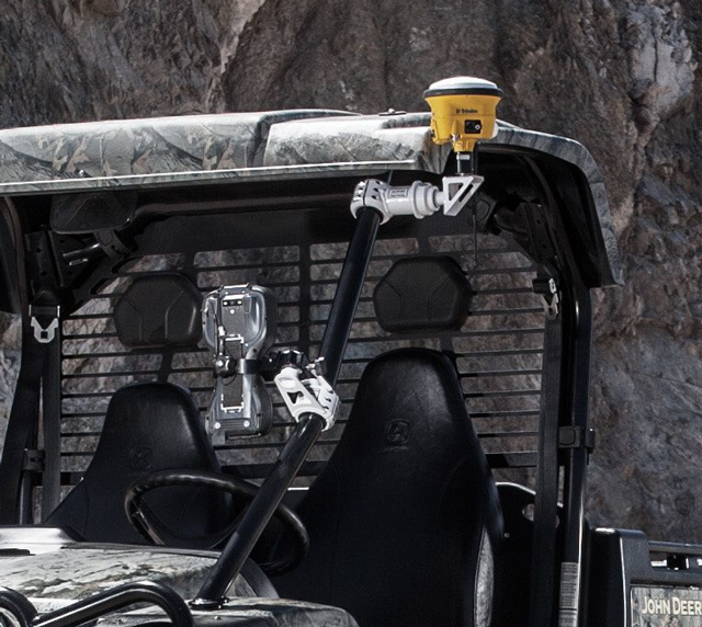Universal UTV Mount Gps Trimble Topcon encuesta SXS Barra De Rodillo Jaula utvmounts Rover