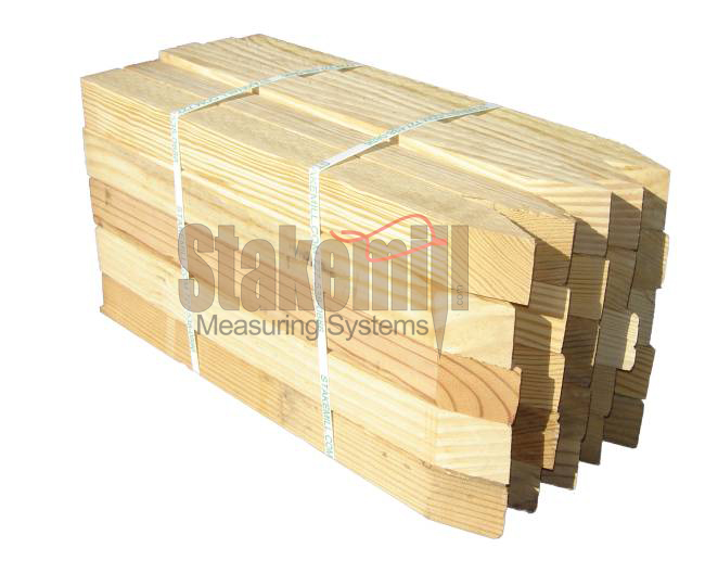 18 Inch 2x2 Stakes (25) - Click Image to Close