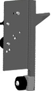 Laser Line Detector Bracket B-1 Lenker Rod B1 - Click Image to Close